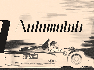 'Automobili' typeface automobile automotive branding font font design font family fonts type type art type design typedesign typeface typo typography