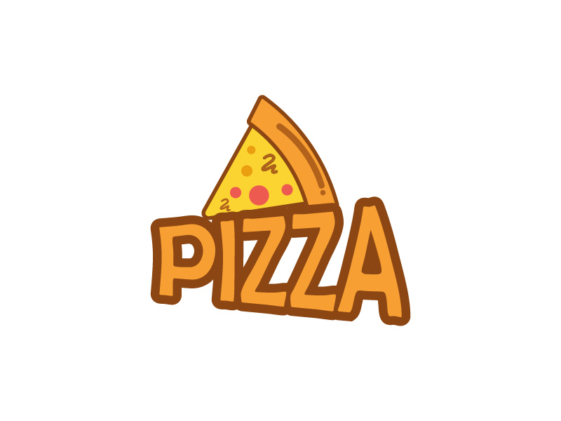 Pizza Logo By Akhmad Zein On Dribbble