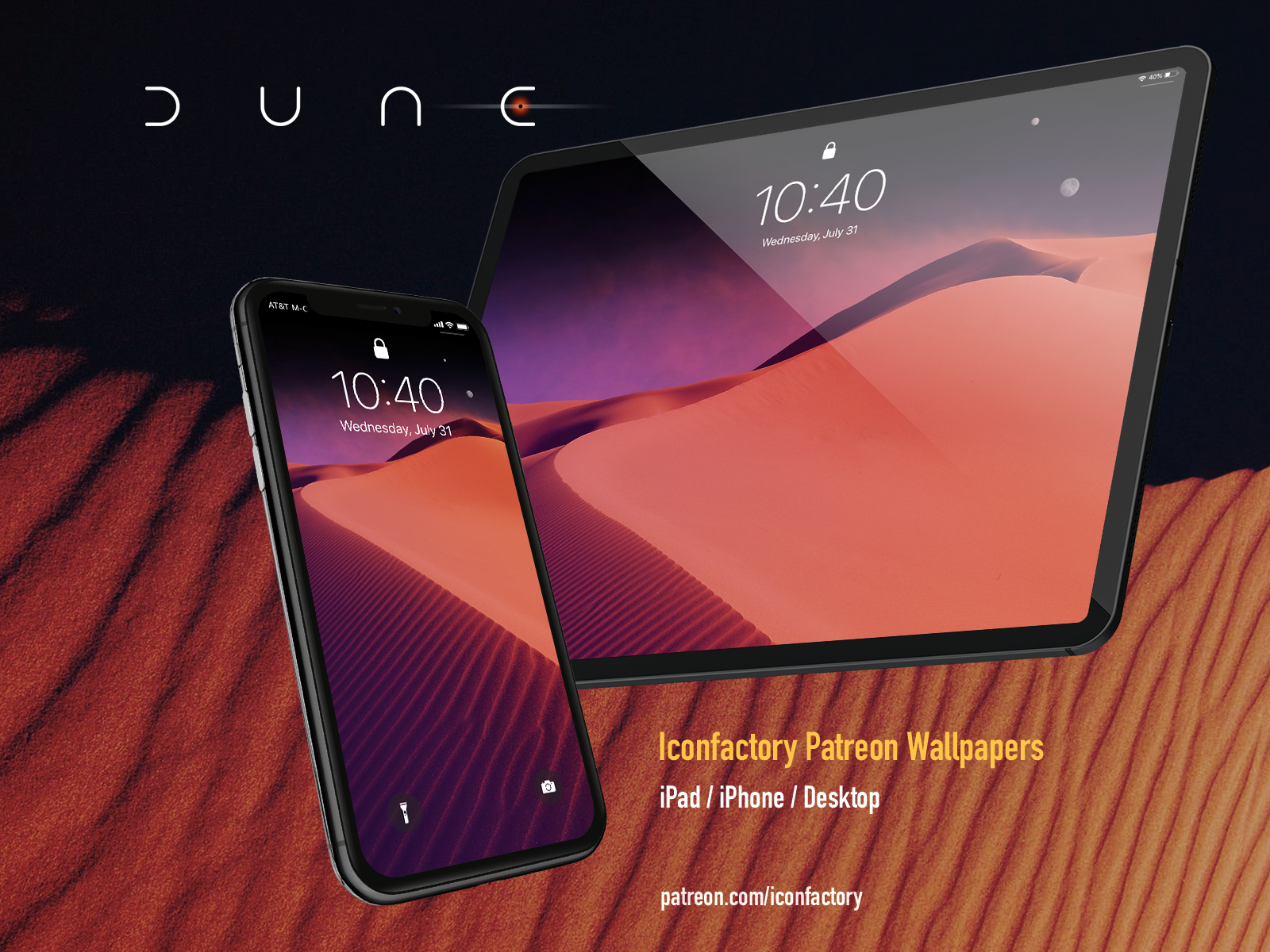 Dune Wallpapers by Iconfactory on Dribbble