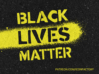Black Lives Matter Social Media Avatar