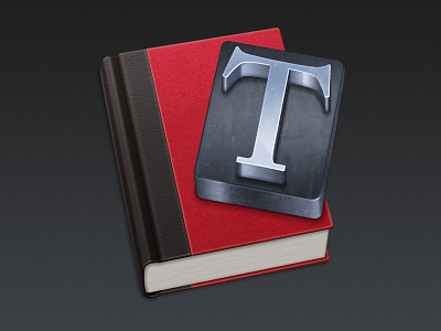 Mac App Icon for Typesetter app icon iconfactory interface ios mac ui user