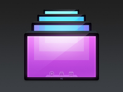 Screens For Mac app application branding icon ios 7 mac