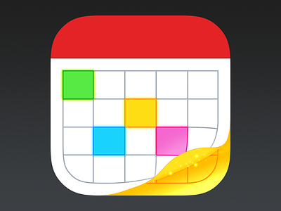Fantastical 2 app icon for iOS 7 7 app brand fantastical icon iconfactory ios mobile