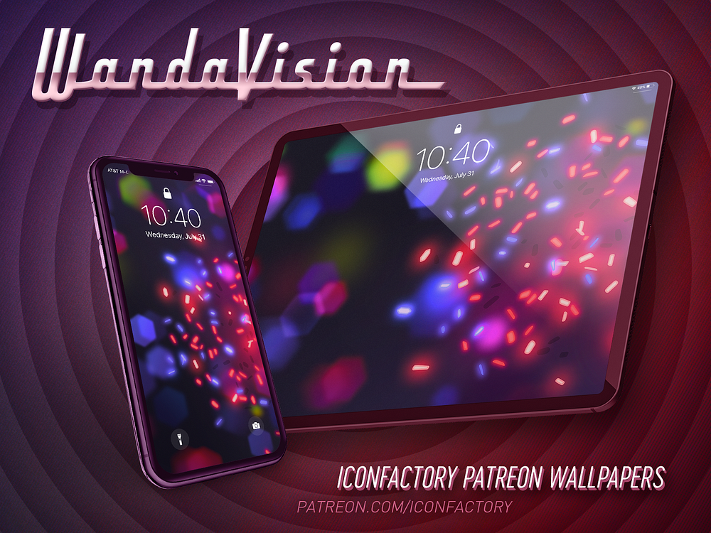 WandaVision Wallpaper by Iconfactory on Dribbble