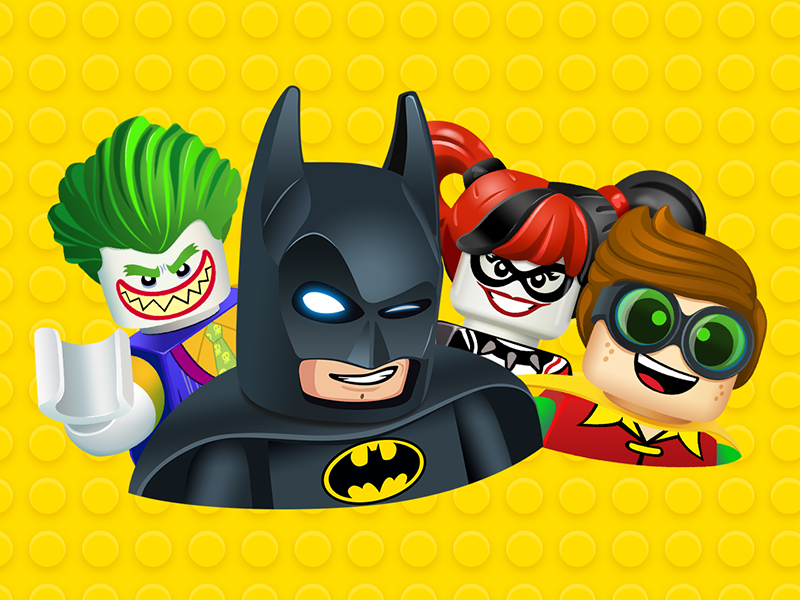 Official 'The LEGO® Batman Movie' Sticker Pack by Iconfactory on Dribbble