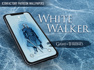 White Walker Wallpaper by Iconfactory on Dribbble