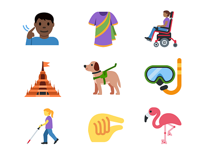 Twitter Unicode 12 Emoji animals diversity emoji emote iconfactory icons people social media twitter web