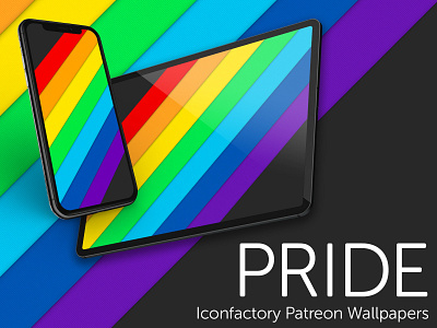 Pride - Wallpaper desktop iconfactory ipad iphone lgbt lgbtq macos patreon pride pride 2017 pride month rainbow rainbowflag