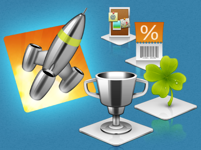 Mighty Apps & Power Promos – Icon Design