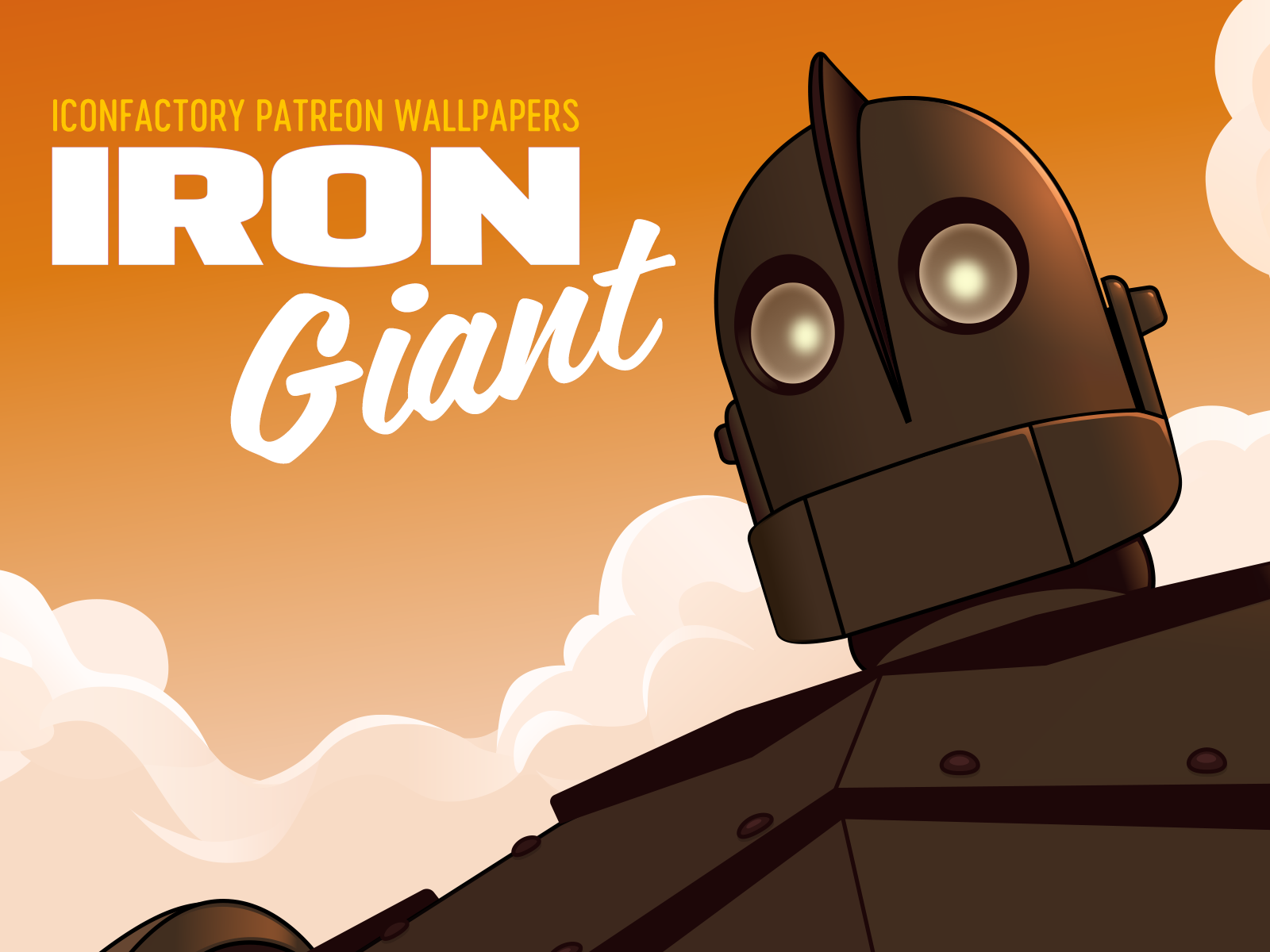 Iron Giant Wallpaper by Iconfactory on Dribbble