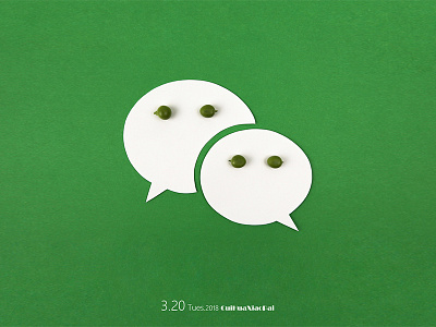 Hello，WeChat. green wechat