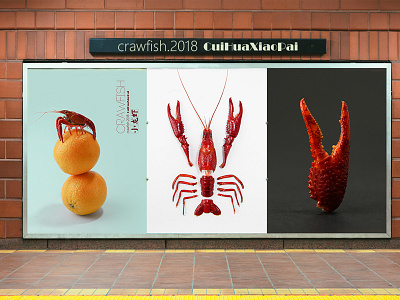 Food Poster crayfish