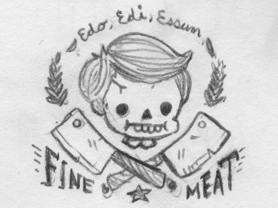Edo, Edi, Essum artisan meat butcher dead boy roy sausage sausage and son