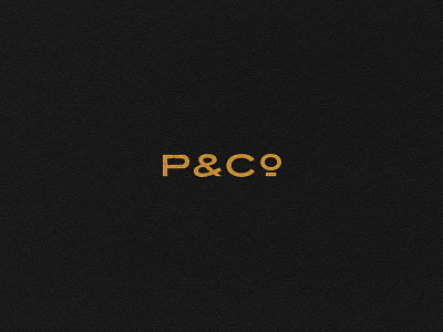 Horizontal P&Co Logo