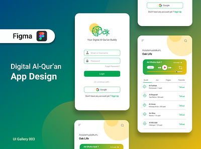 Digital Al-Qur'an App Design