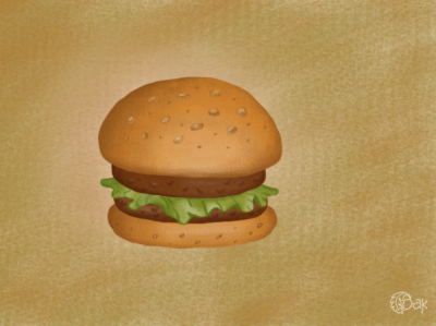 Burger Children Book Illustrations flat illustration foodillustration illustration