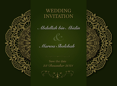 Mandala Wedding Invitations