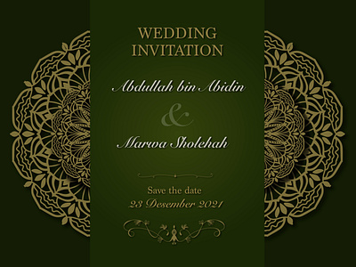 Mandala Wedding Invitations