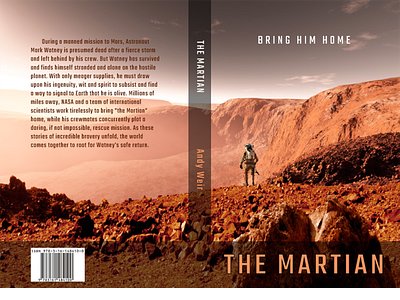 "The Martian" alternative book cover book cover imagery movie red