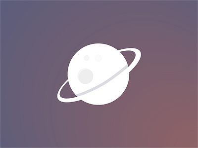 "Created" - planet logo