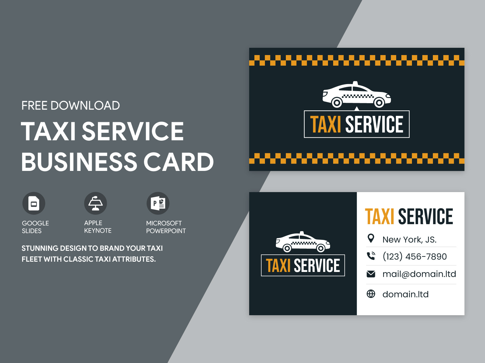 Taxi Service Business Card Free Google Docs Template by Free With Business Card Template For Google Docs