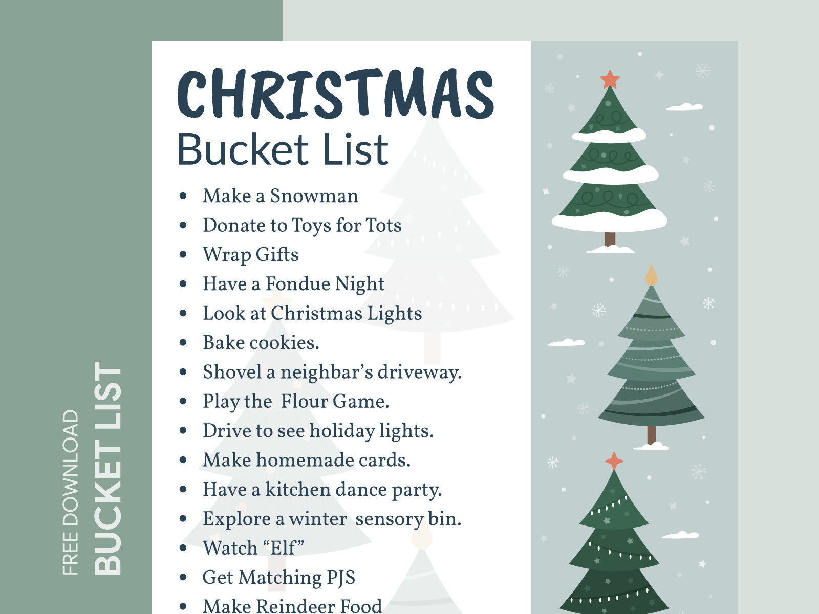 Google Doc Christmas List Template