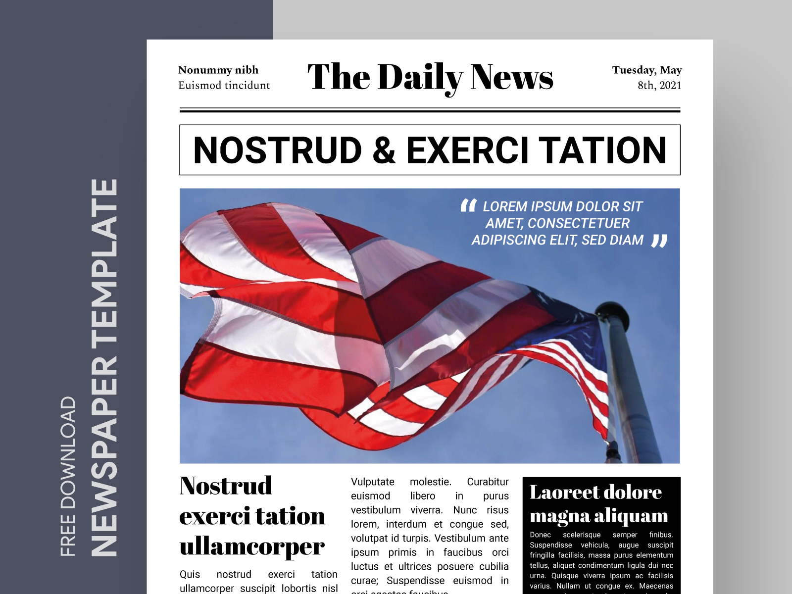 Classic Newspaper Free Google Docs Template By Free Google Docs Templates Gdoc Io On Dribbble