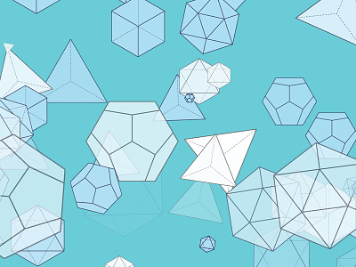 System Building 2 components cube dodecahedron icosahedron octahedron tetrahedron
