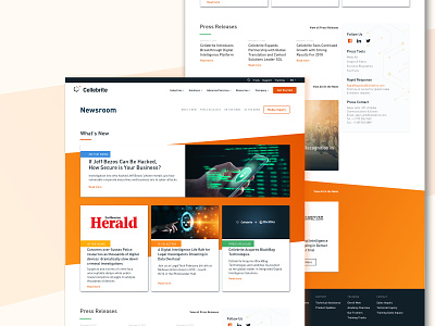 Newsroom Redesign branding design ui uidesign uidesigner uiux uiuxdesign userinterface ux web