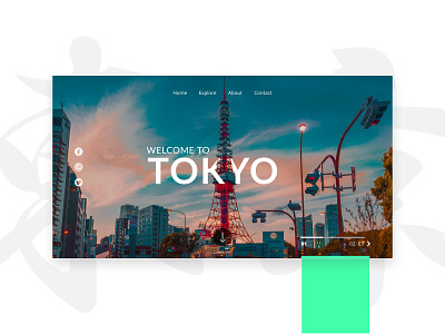 Japan Travel Site dailyui design ui uidesign uidesigner uiux uiuxdesign userdesign userinterface web