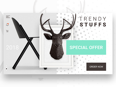 Trendy Stuffs Landing Page