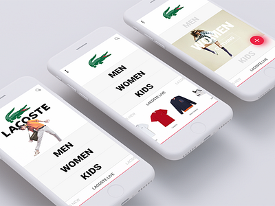 Lacoste Mobile app