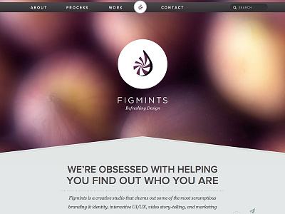 Figmints Website mvp portfolio studio ux website