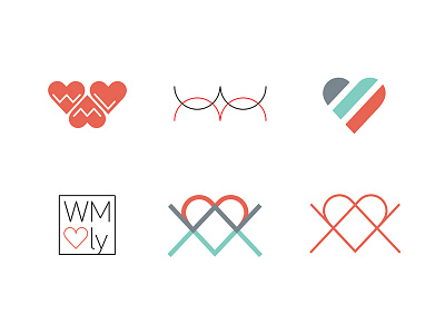 We make logos. I mean, lovely. adorable branding heart love lovely puke fest