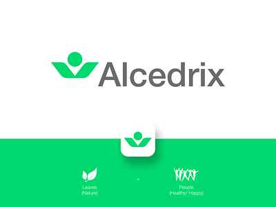 Alcedrix branding icon logo mark symbol