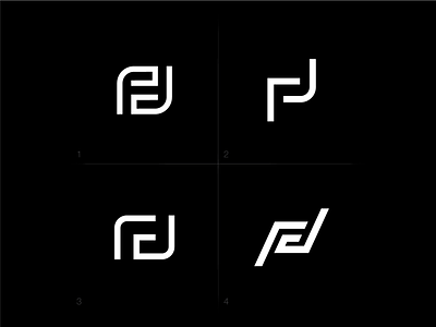 F + J monogram branding concept j logo mark minimal monogram monogram design monogram logo monograms symbol typography