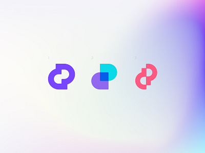 DP monogram branding d letter letters logo logo design logo design concept logodesign mark minimal monogram p symbol type typo typography ui