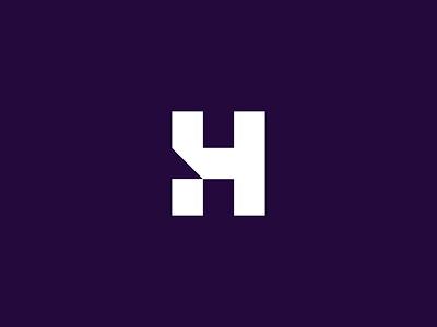 H4 logo concept 4 brand branding concept h letter letters logo mark minimal typography