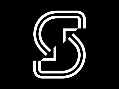 Letter S with arrows