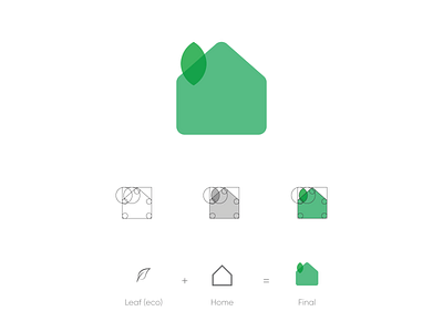 KoralHome branding icon illustration logo mark minimal symbol