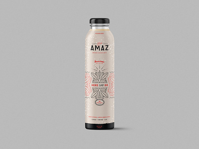 AMAZ Packaging bottle juice monoline pack packaging