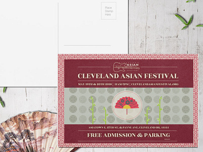 Cleveland Asian Festival asian postcard