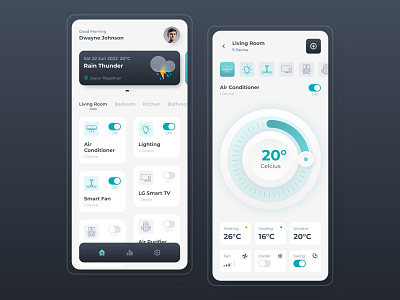 Smart Home App UI