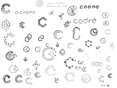 Cadre Logo - Hand sketch