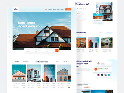 Real Estate Website Design