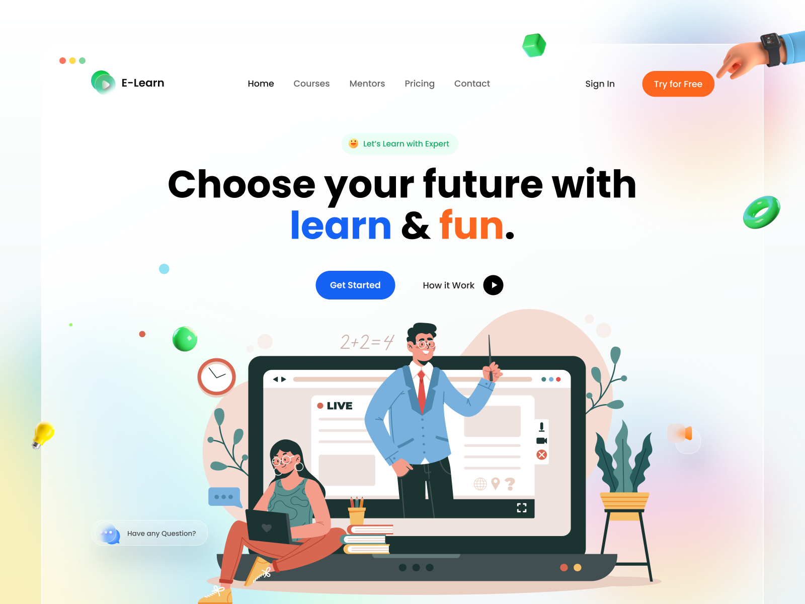 E-Learn Education Website Design by Madhu Miah for Upnow Studio on Dribbble