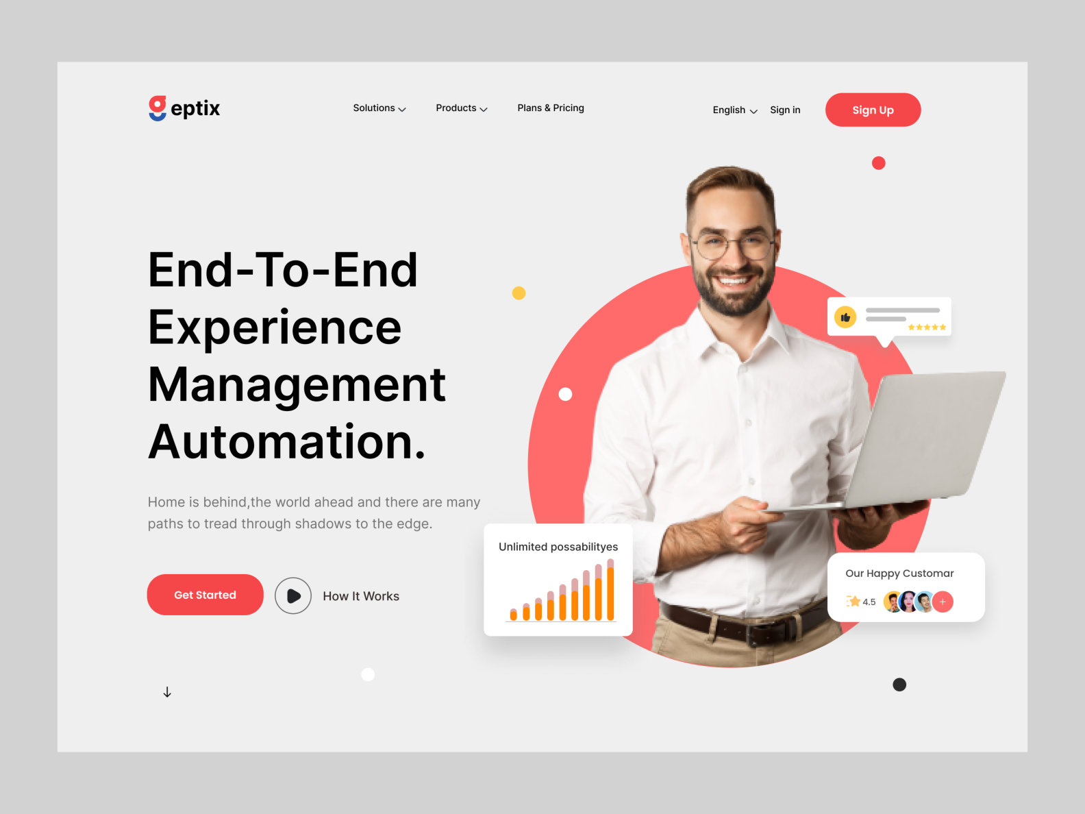 Automation Management site UI Exploration by Madhu Miah on Dribbble