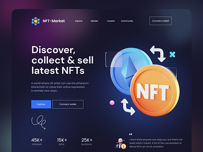 NFT Marketplace Website