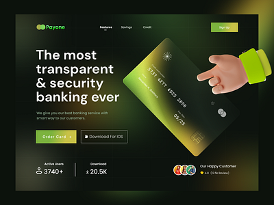Credit Card Landing page UI app designer bank website banking website credit card designer finance finance website gradient home page landing page madhu mia mastercard online payment payment landing page ui ui design uiux ux web designer website