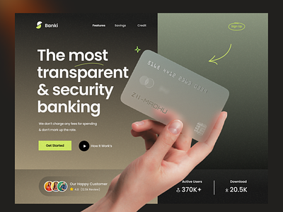 Banking Website UI